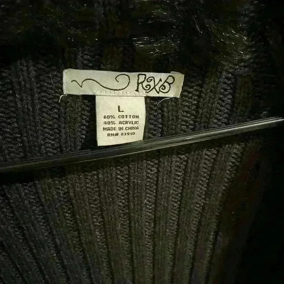 Cardigan faux fur - Picture 3 of 4